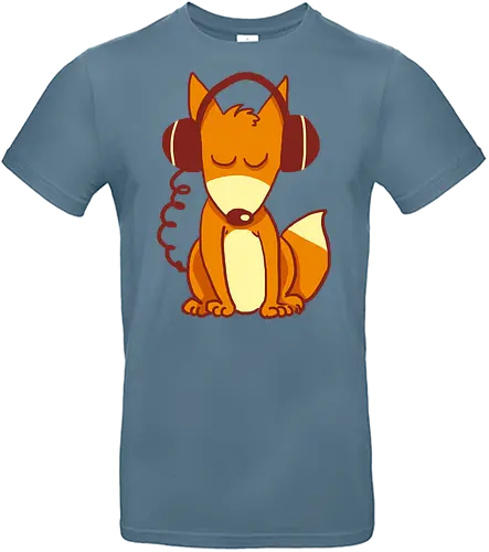 Headphones - Fuchs, Comic - Standard T-Shirt