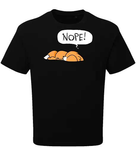 Nope-Fuchs - Nope, Fuchs - Oversize T-Shirt