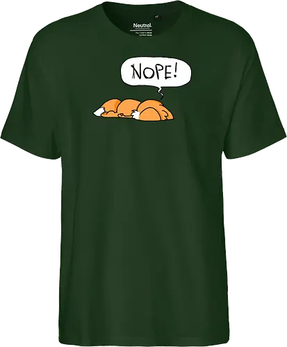 Nope-Fuchs - Nope, Fuchs - Fairtrade T-Shirt