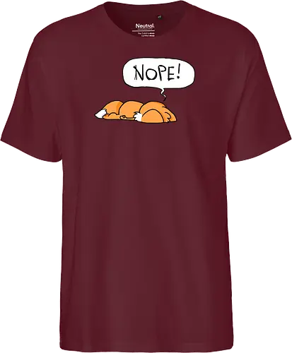 Nope-Fuchs - Nope, Fuchs - Fairtrade T-Shirt