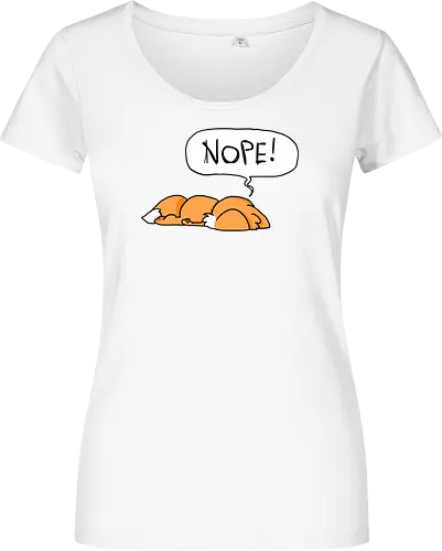 Nope-Fuchs - Nope, Fuchs - Damen T-Shirt