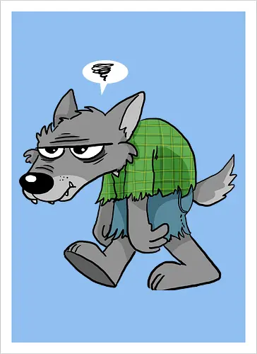 Grumpy Werwolf