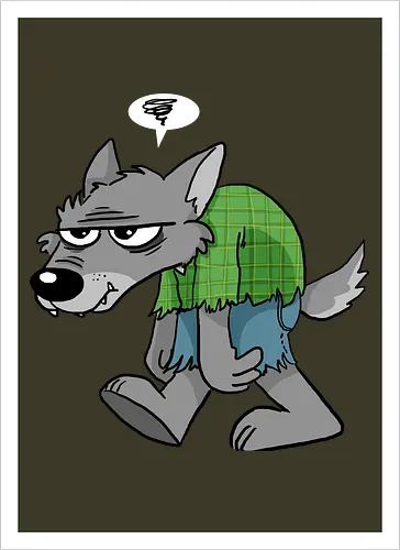 Grumpy Werwolf