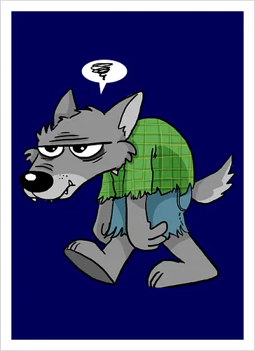 Grumpy Werwolf
