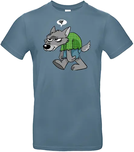 Grumpy Werwolf - Werwolf, Wolf, Grumpy, Halloween - Standard T-Shirt