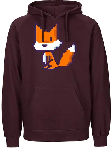 Pixelfuchs - Pixel, Fuchs - Fairtrade Hoodie