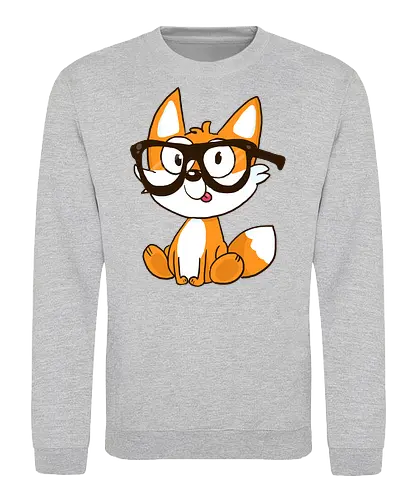 Nerd-Fuchs - Fuchs, Nerd - Sweatshirt