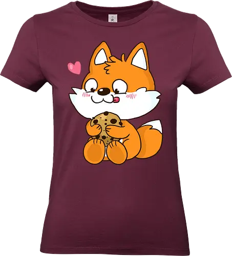 Cookie-Fuchs - Cookie, Keks, Fuchs - Standard T-Shirt (Frauen)