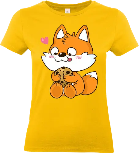Cookie-Fuchs - Cookie, Keks, Fuchs - Standard T-Shirt (Frauen)