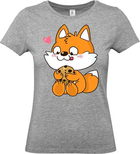 Cookie-Fuchs - Cookie, Keks, Fuchs - Standard T-Shirt (Frauen)