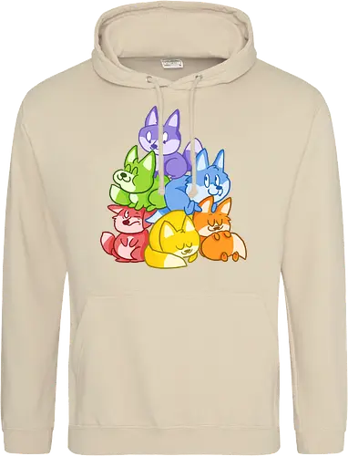 Regenbogen-Füchse