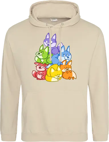 Regenbogen-Füchse