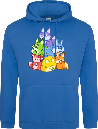 Regenbogen-Füchse
