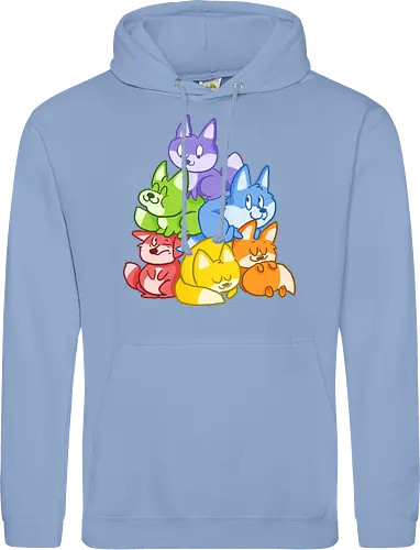 Regenbogen-Füchse