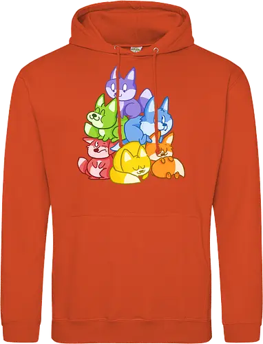 Regenbogen-Füchse