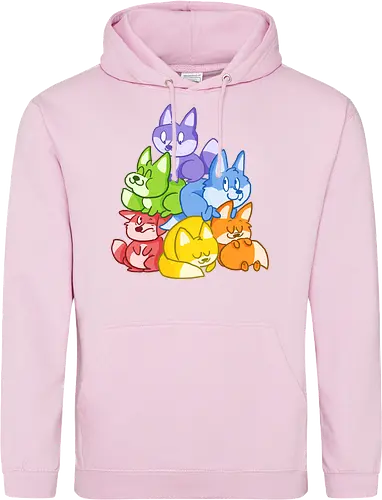 Regenbogen-Füchse