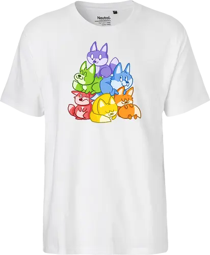 Regenbogen-Füchse