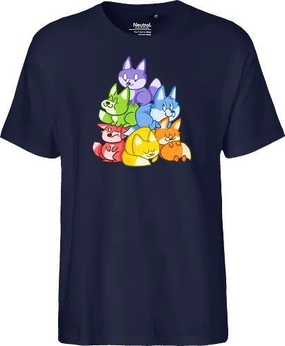 Regenbogen-Füchse