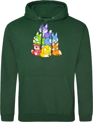 Regenbogen-Füchse
