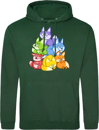 Regenbogen-Füchse