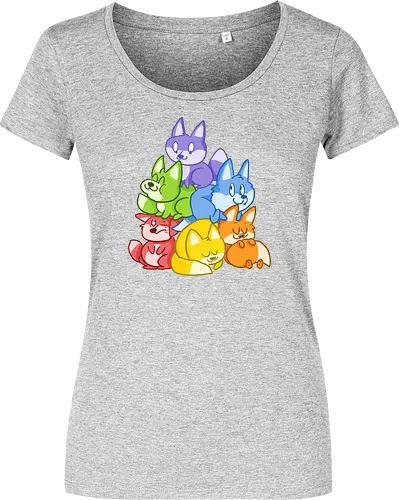 Regenbogen-Füchse