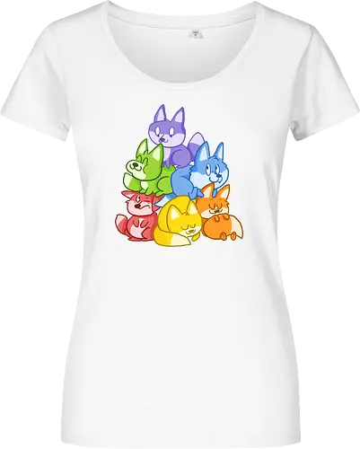 Regenbogen-Füchse