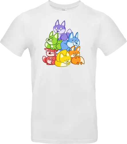 Regenbogen-Füchse