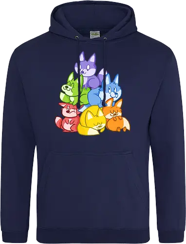 Regenbogen-Füchse