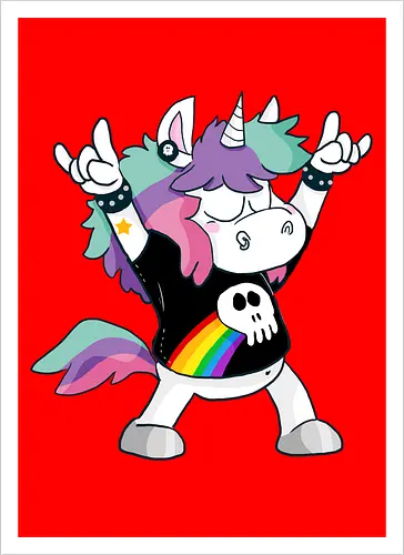 Rock-Einhorn