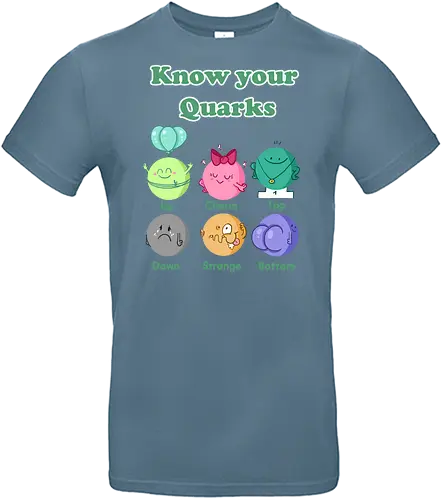 Know your Quarks - Quarks, Physik, Wissenschaft - Standard T-Shirt