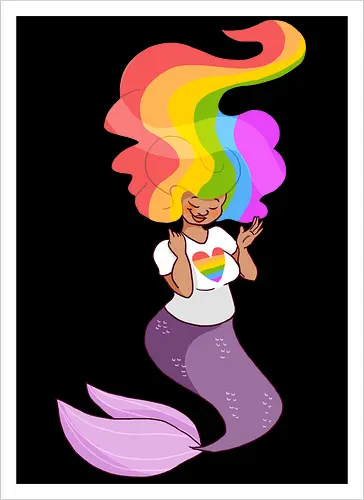 Pride Mermaid