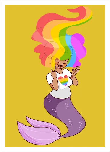 Pride Mermaid