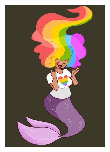 Pride Mermaid