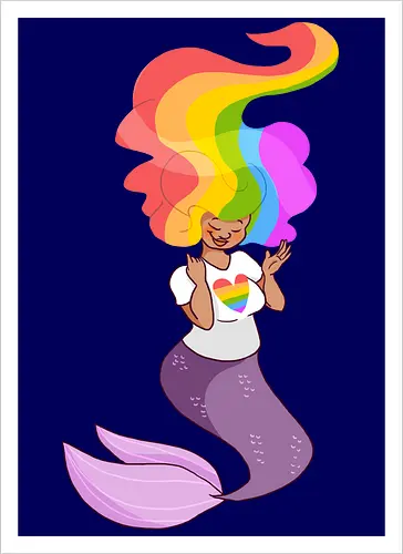 Pride Mermaid