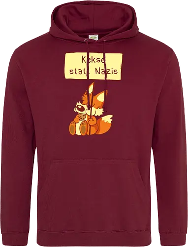 Kekse statt Nazis - Fuchs, Comic, wir sind mehr - Standard Hoodie