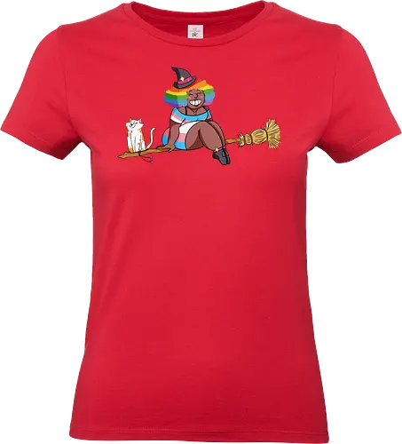 Pride-Witch - Queer, LGBTQIA, Witchy - Standard T-Shirt (Frauen)