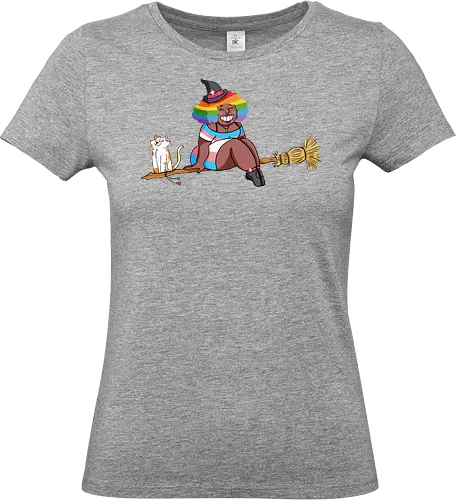 Pride-Witch - Queer, LGBTQIA, Witchy - Standard T-Shirt (Frauen)