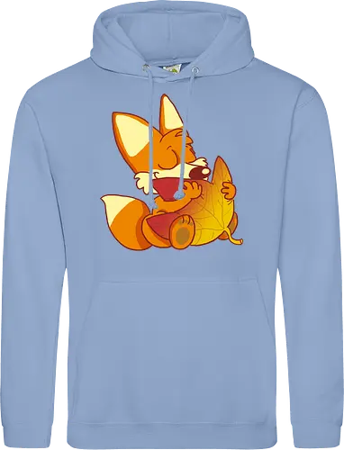 Herbstfuchs - Herbst, Fuchs, Herbstablatt, Autumn - Standard Hoodie