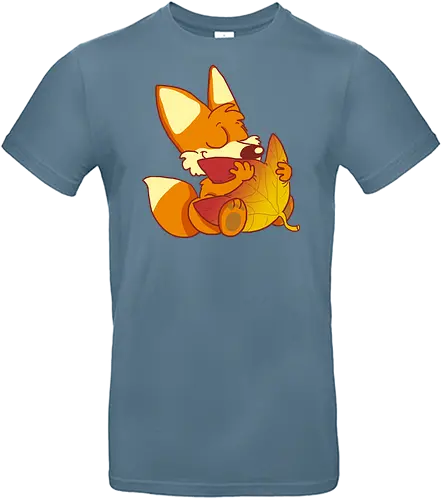 Herbstfuchs - Herbst, Fuchs, Herbstablatt, Autumn - Standard T-Shirt