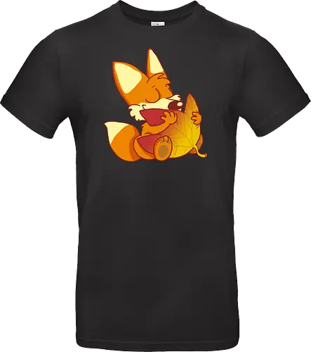 Herbstfuchs - Herbst, Fuchs, Herbstablatt, Autumn - Standard T-Shirt