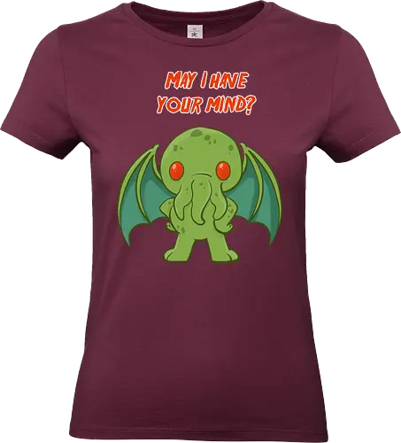 May I have your mind? - Cthulhu, Lovecraft, Comic - Standard T-Shirt (Frauen)