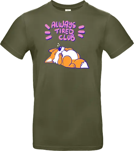 Always Tired Club - Fuchs, Mental Health - Standard T-Shirt