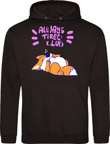 Always Tired Club - Fuchs, Mental Health - Standard Hoodie