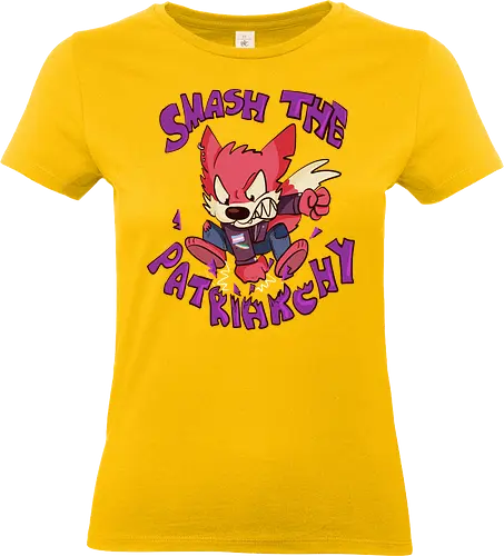 Smash the Patriarchy! - Fuchs, patriarchy - Standard T-Shirt (Frauen)