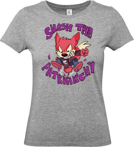 Smash the Patriarchy! - Fuchs, patriarchy - Standard T-Shirt (Frauen)