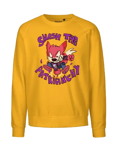 Smash the Patriarchy! - Fuchs, patriarchy - Fairtrade Sweatshirt