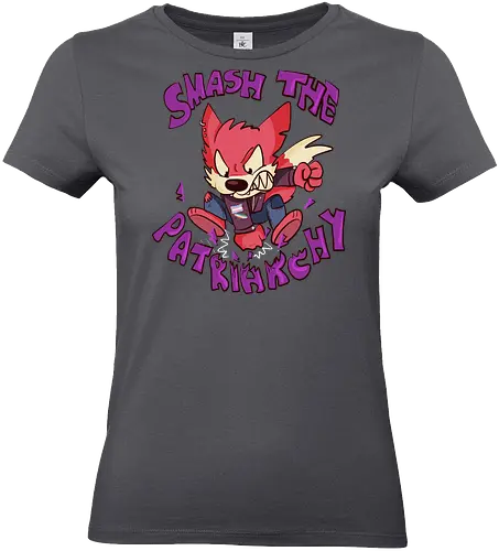 Smash the Patriarchy! - Fuchs, patriarchy - Standard T-Shirt (Frauen)