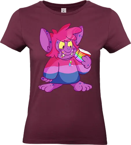 Bi Goblin - Bi, queer, Goblin, LGBTQIA - Standard T-Shirt (Frauen)