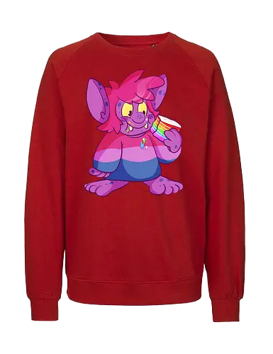 Bi Goblin - Bi, queer, Goblin, LGBTQIA - Fairtrade Sweatshirt