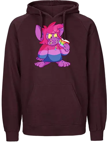 Bi Goblin - Bi, queer, Goblin, LGBTQIA - Fairtrade Hoodie